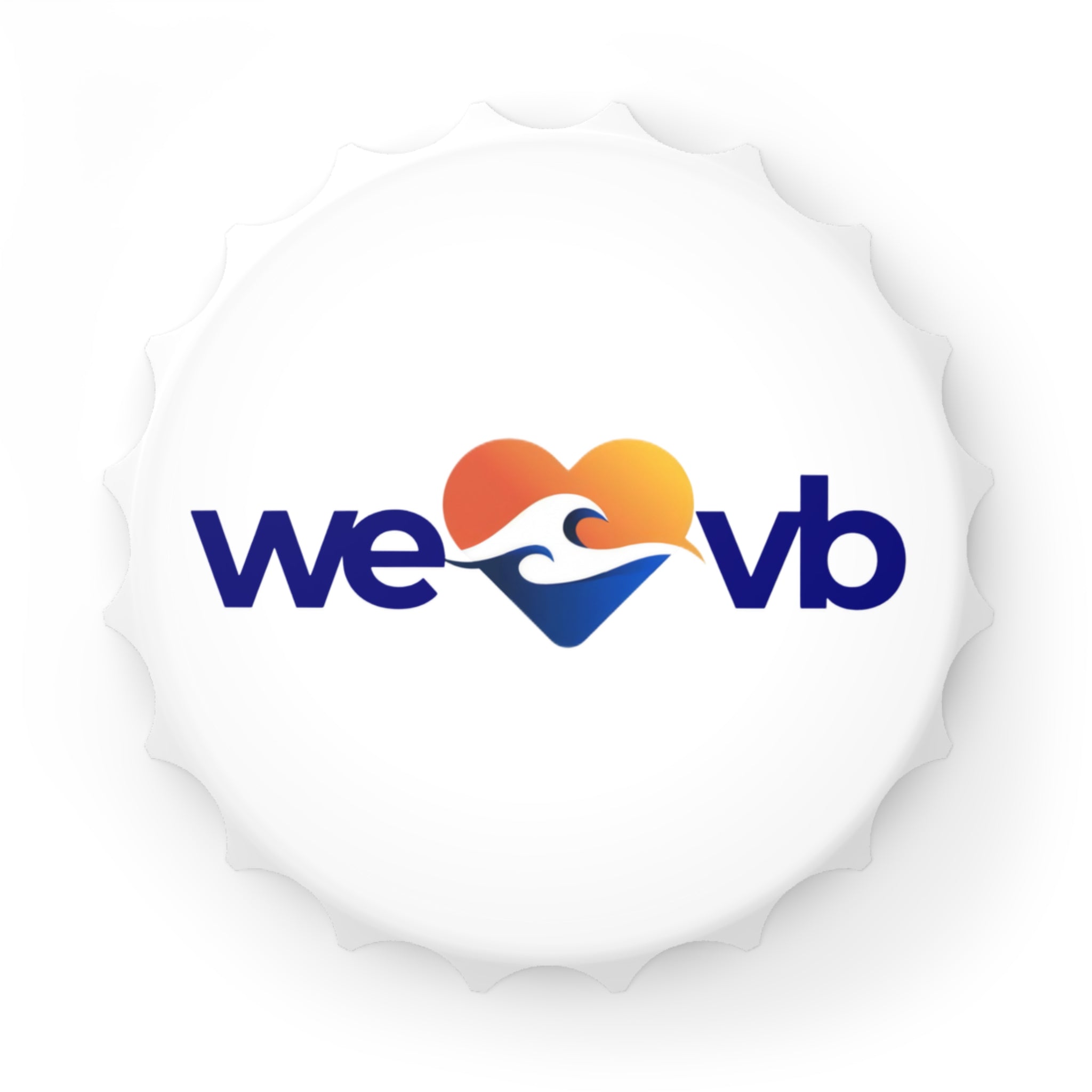 WLVB Bottle Opener Magnet